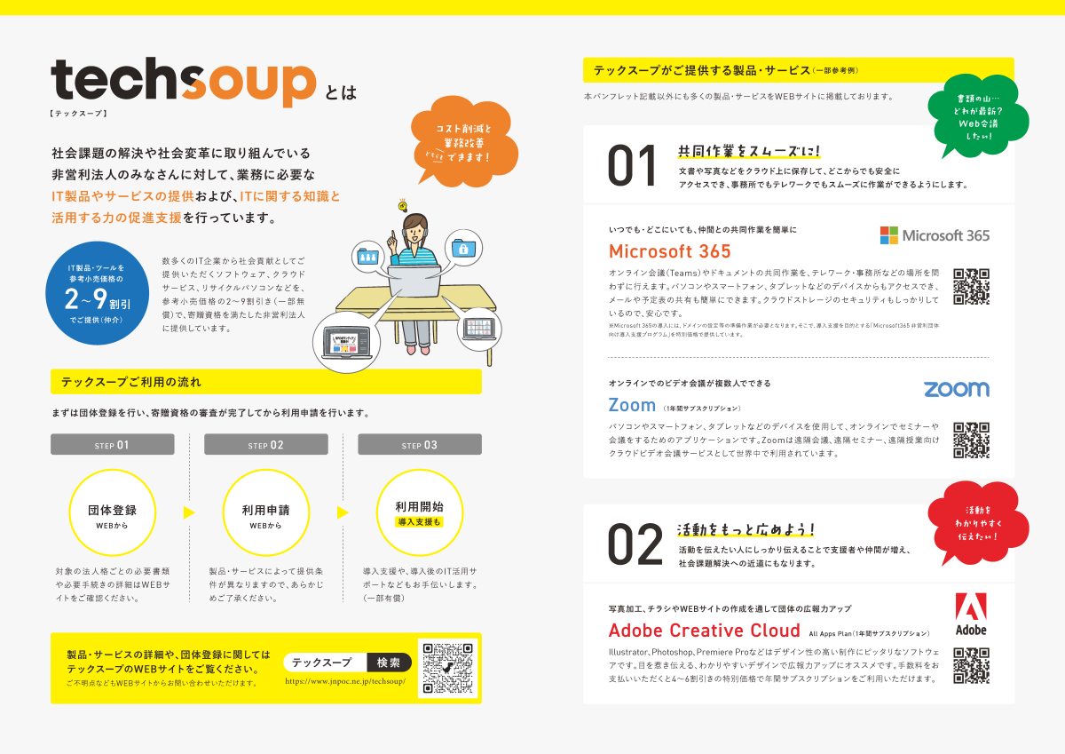 フロルテックのリーフレット